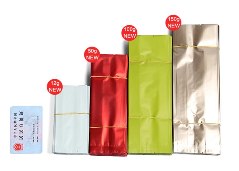 Tea Bags Aluminum Foil Bag Vacuum Heat Seal Packaging Pouches Food Tea Mylar