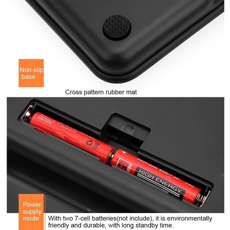 Portable Electronic Digital Kitchen Scale Coffee Brewing Timer High Precision