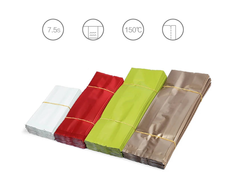 Tea Bags Aluminum Foil Bag Vacuum Heat Seal Packaging Pouches Food Tea Mylar