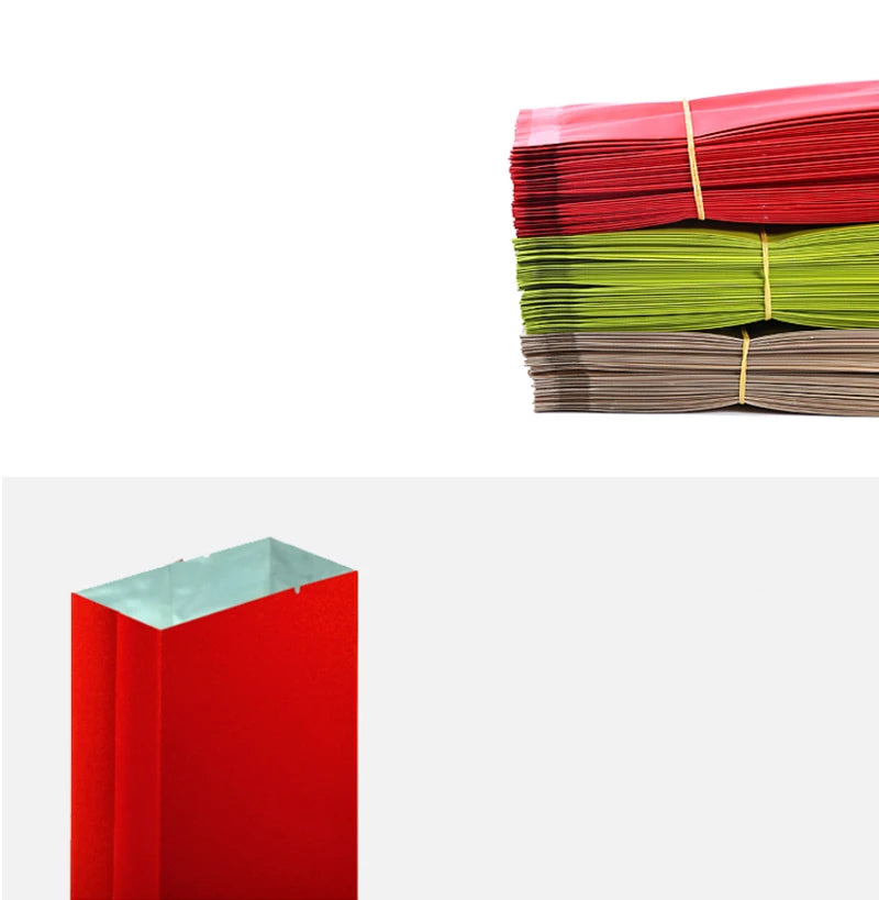 Tea Bags Aluminum Foil Bag Vacuum Heat Seal Packaging Pouches Food Tea Mylar