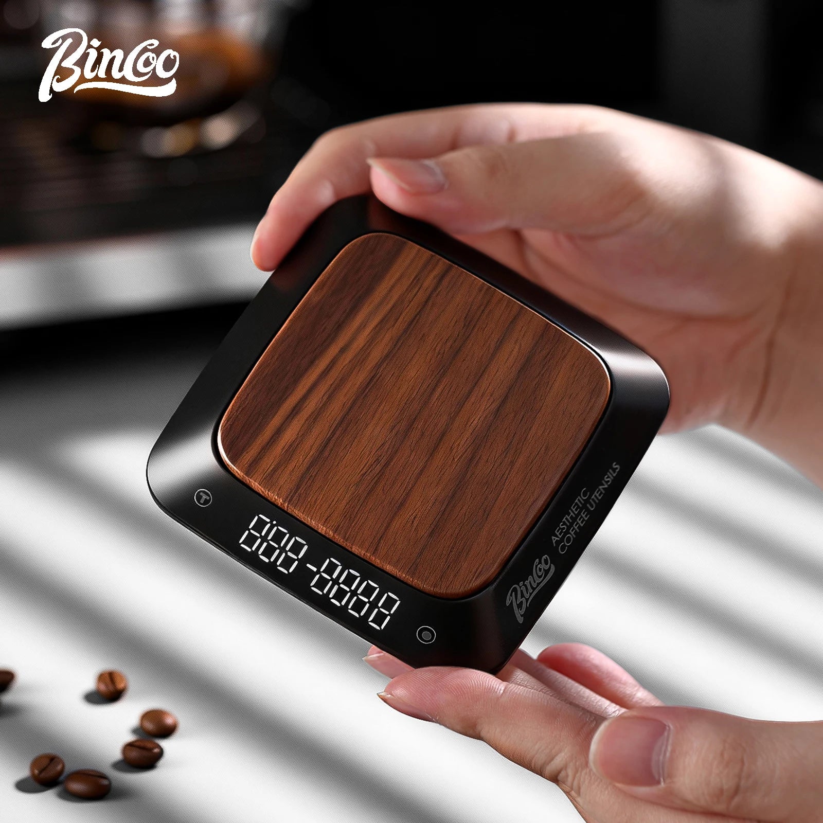 Bincoo Espresso Pour Over Smart Scale Mini Digital Coffee Scale with Timer