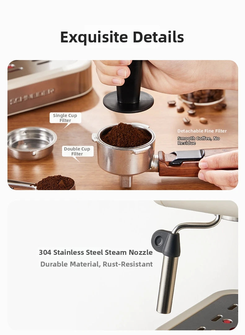 Espresso Coffee Machine Semi-Automatic Home & Office Coffee Maker Coffee