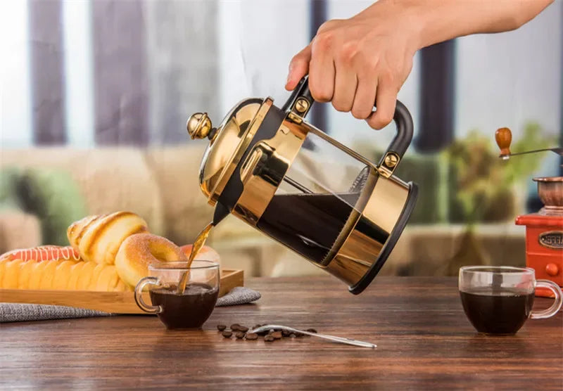 Coffee Maker Best Double Walled Stainless Steel Cafetiere Insulated Coffee Tea Maker