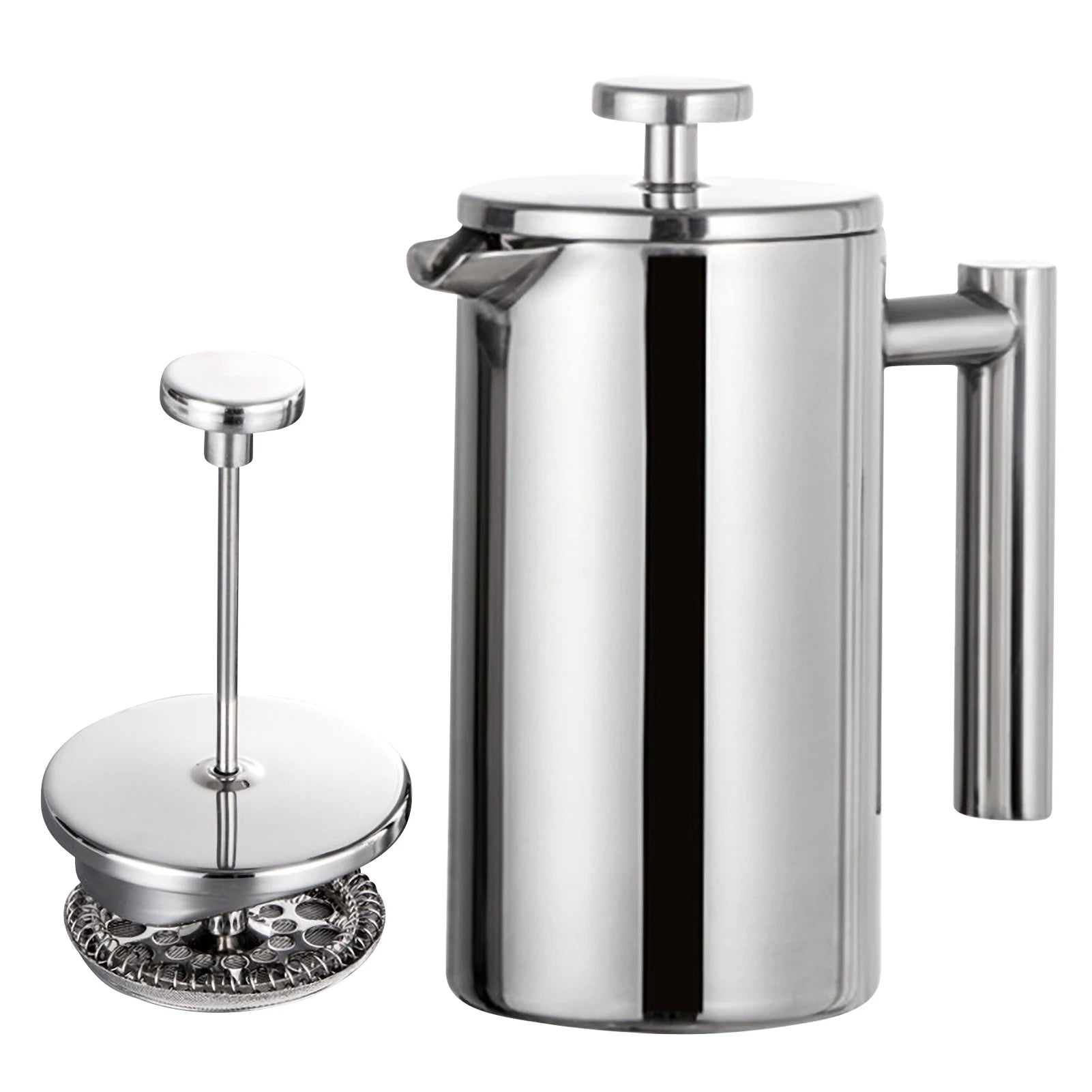 Coffee Maker Stainless Steel Double Walled Insulated Coffee Maker Pot