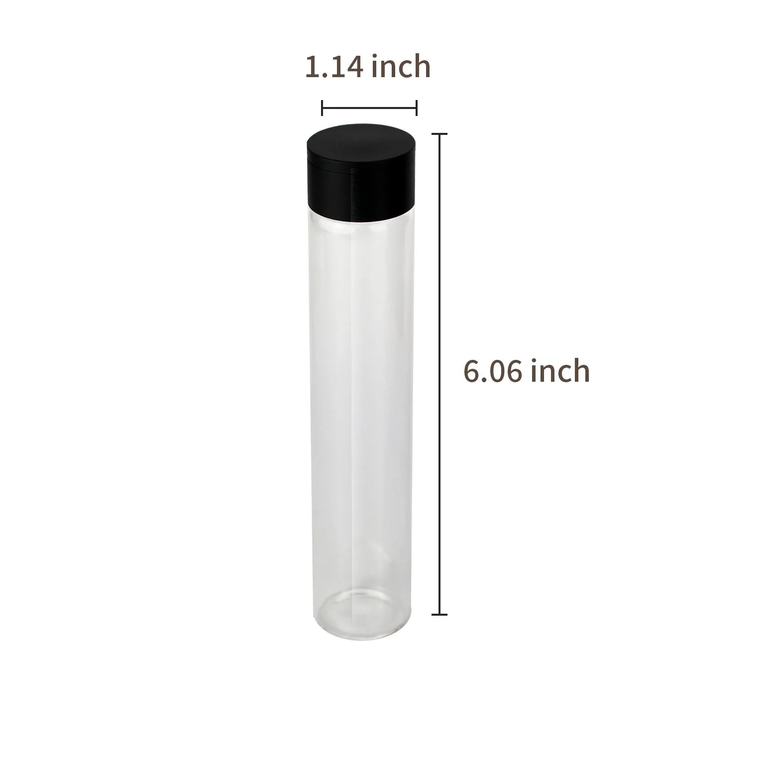 Magnet Coffee Beans Storage Container Tube Display Rack Tea Bottle Glass Set