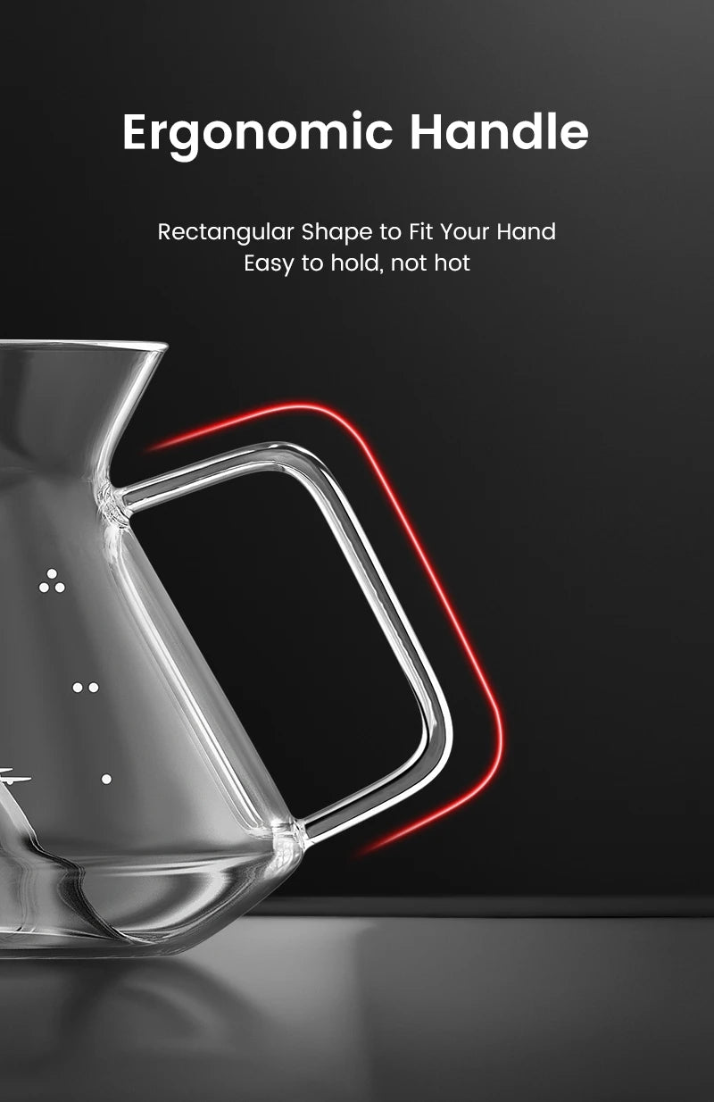 Coffee Server Glass Coffee Dripper for Home Brewing Kitchen Accessories