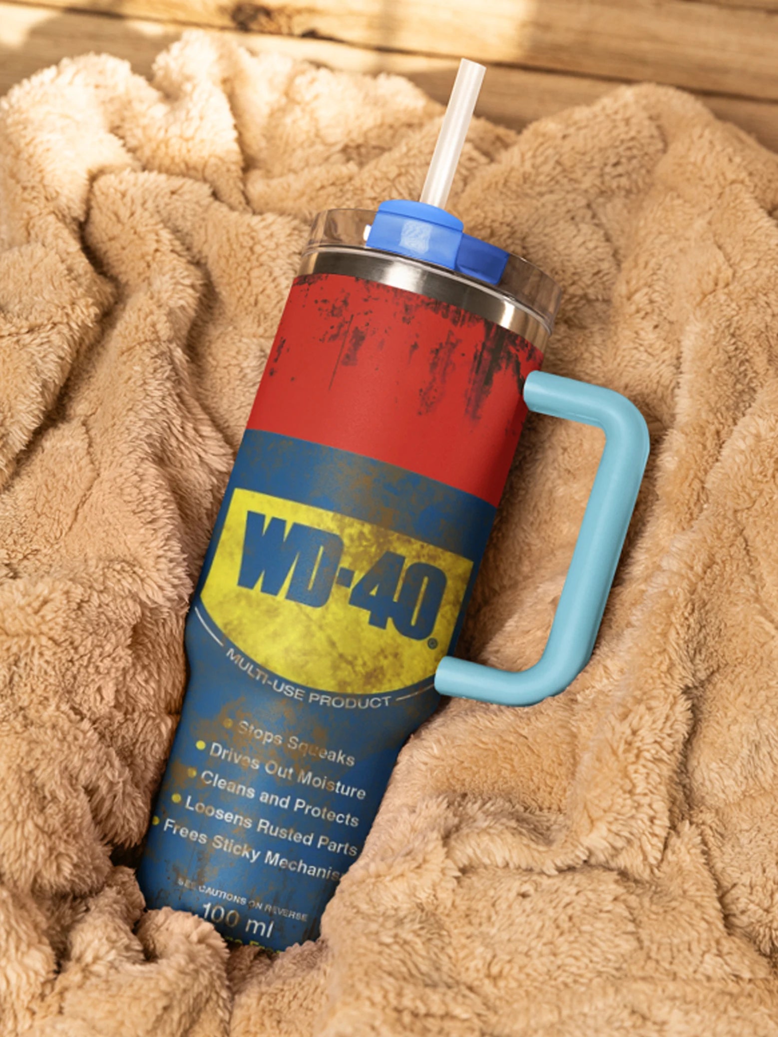 40oz Tumbler With Lid, Insulated Stainless Steel Cup, Portable Vacuum Mug
