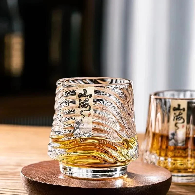 Shanhai Glass Whiskey Cup Set Shanhai Cup Household foreign wine glasses