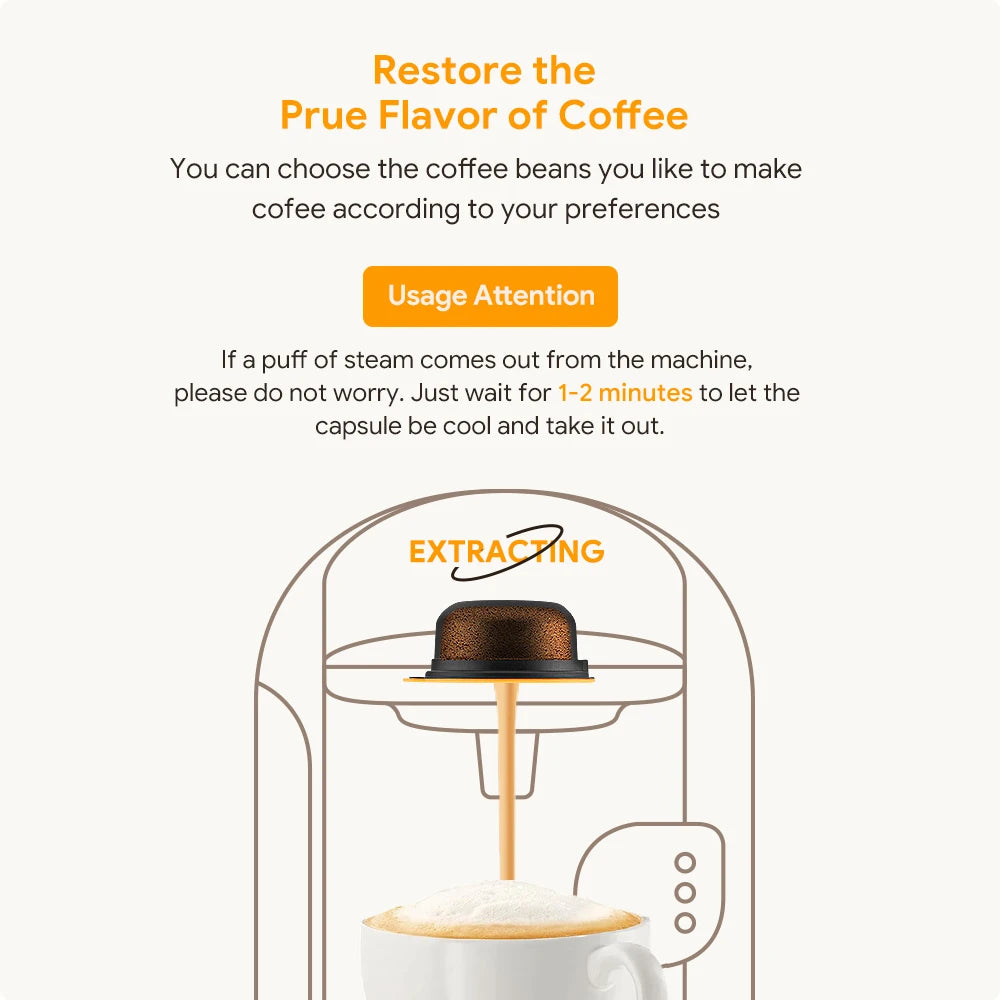 Bosch Tassimo Coffee Capsule Reusable Tassimo Pods Refillable Coffee Filters Pod