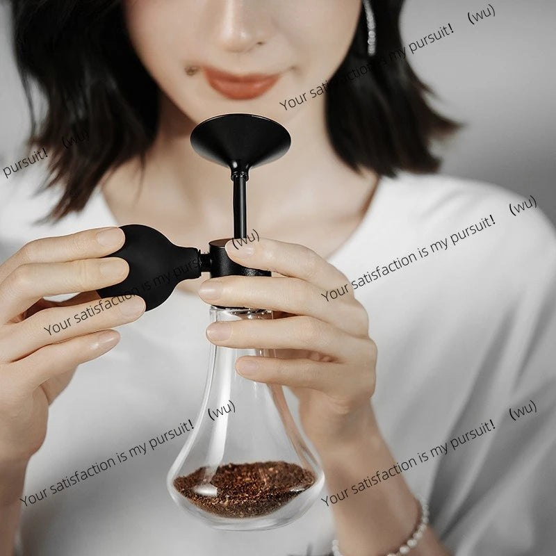 Bomber Coffee Smell Bottle Glass Sample Display Bottle Coffee Beans Tea Oil