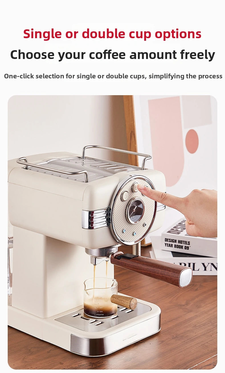 Espresso Coffee Machine Semi-Automatic Home & Office Coffee Maker Coffee