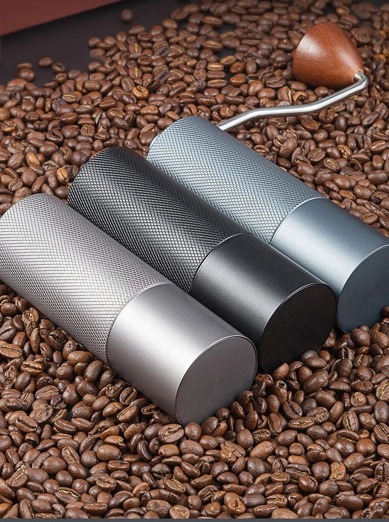 Manual Coffee Grinder Stainless Steel Conical Burr Adjustable Hand Grinder