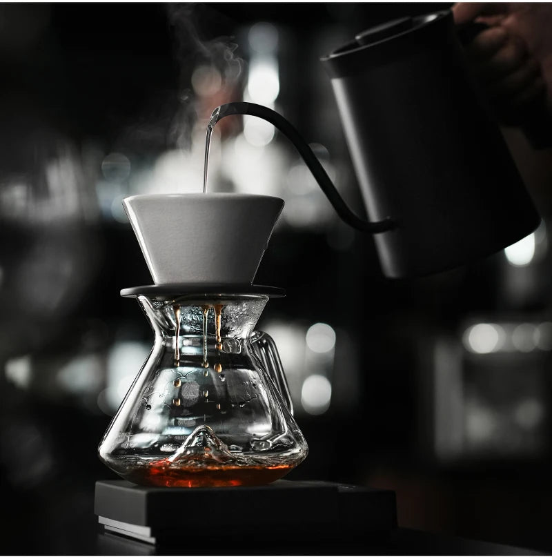 Coffee Server Glass Coffee Dripper for Home Brewing Kitchen Accessories