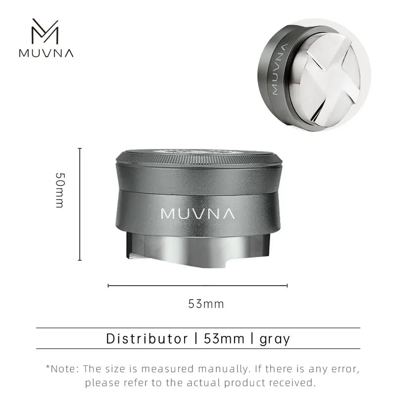 MUVNA V2 Espresso Tamper 30lbs pressure Spring-loaded Coffee New Set