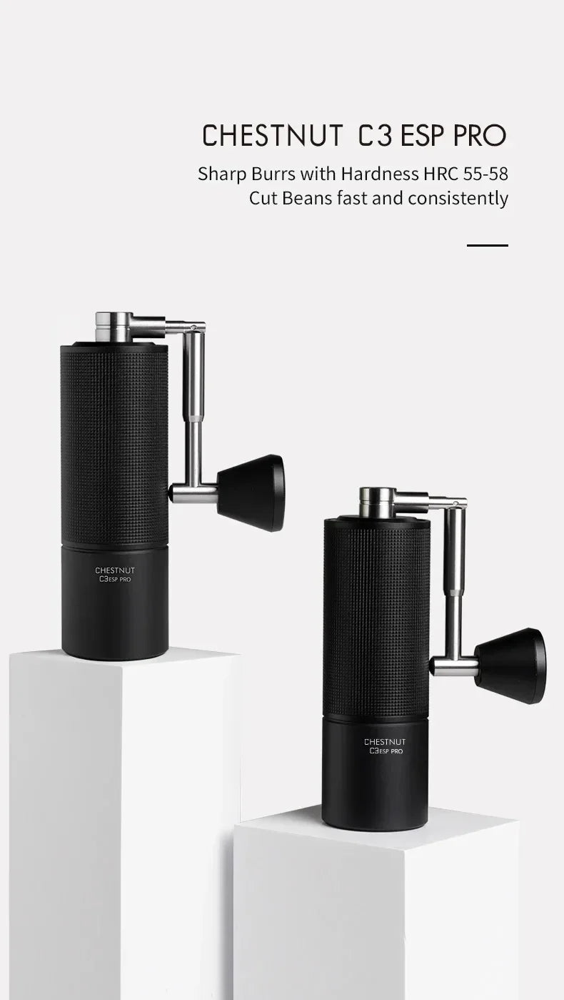 TIMEMORE Store Chestnut C3ESP PRO Manual Coffee Grinder Capacity Brush