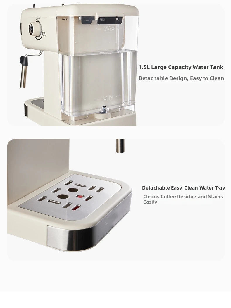 Espresso Coffee Machine Semi-Automatic Home & Office Coffee Maker Coffee