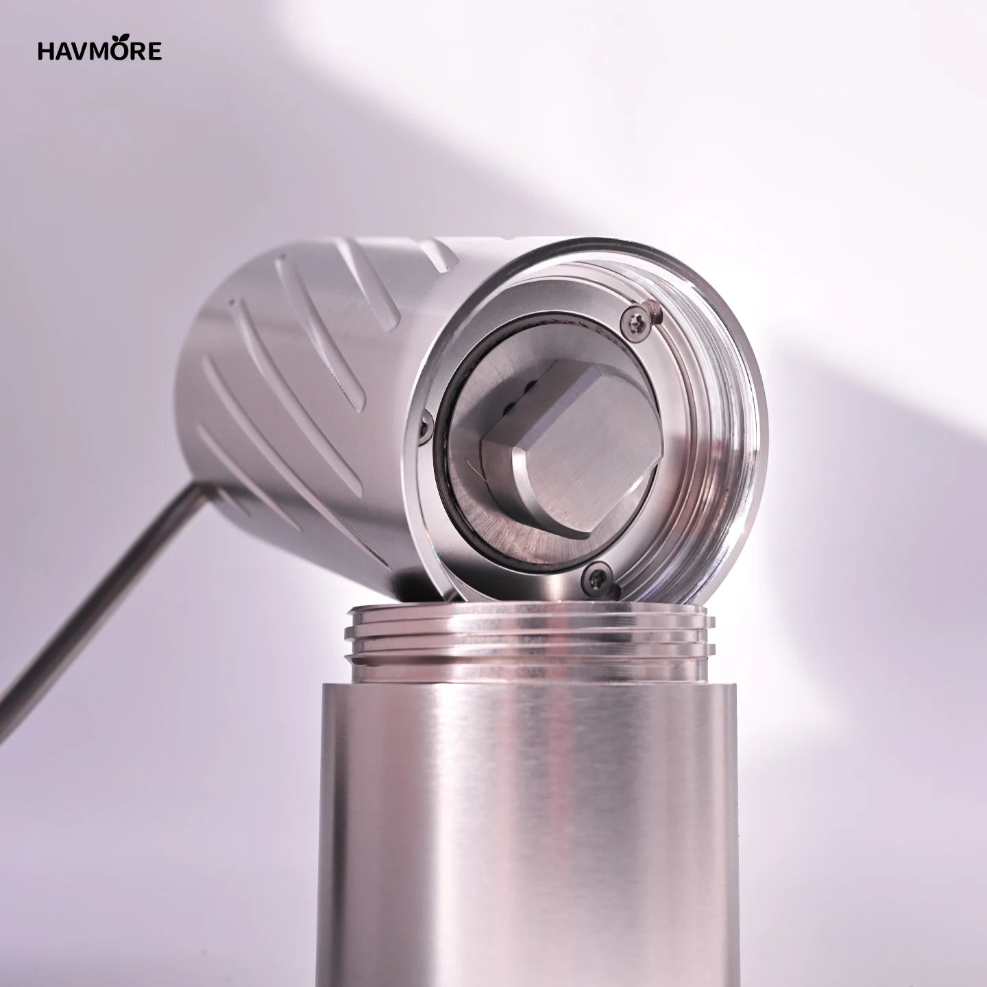 NEW High Quality Portable 420 Stainless Steel 7-Star Conical Manual Hand Grinder