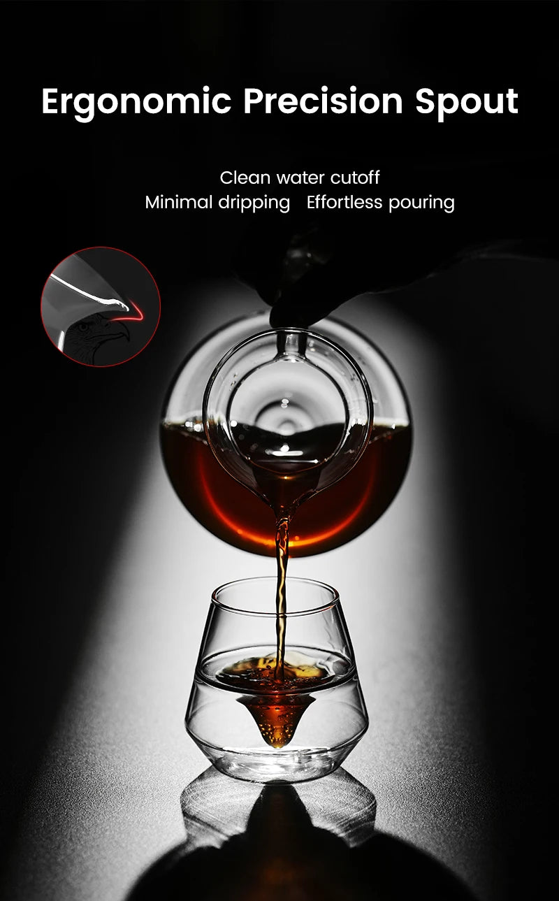 Coffee Server Glass Coffee Dripper for Home Brewing Kitchen Accessories
