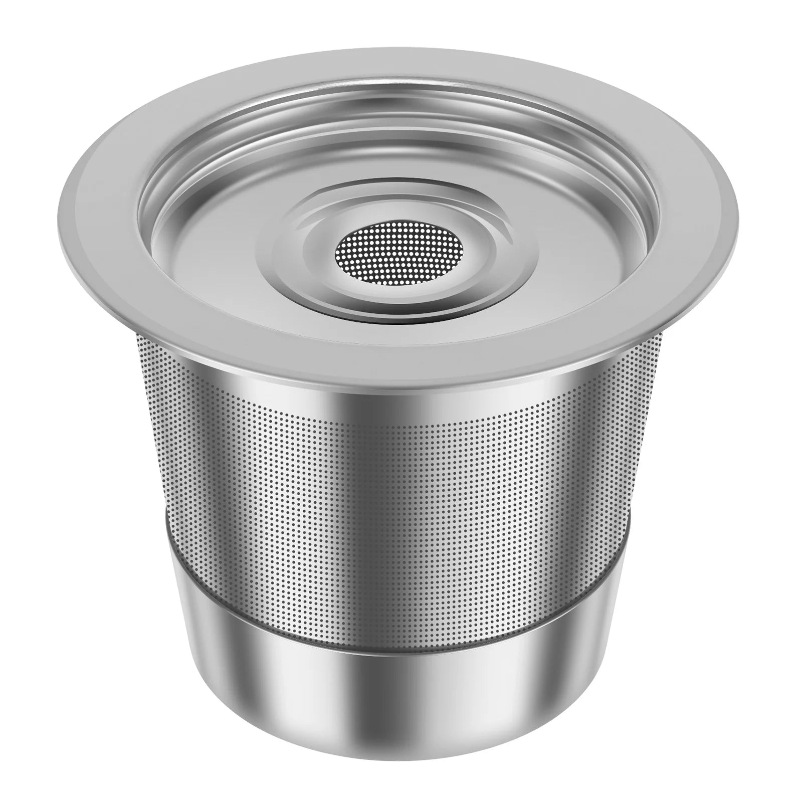 Reusable Espresso Capsules Refillable Coffee Pod Stainless Steel Cups