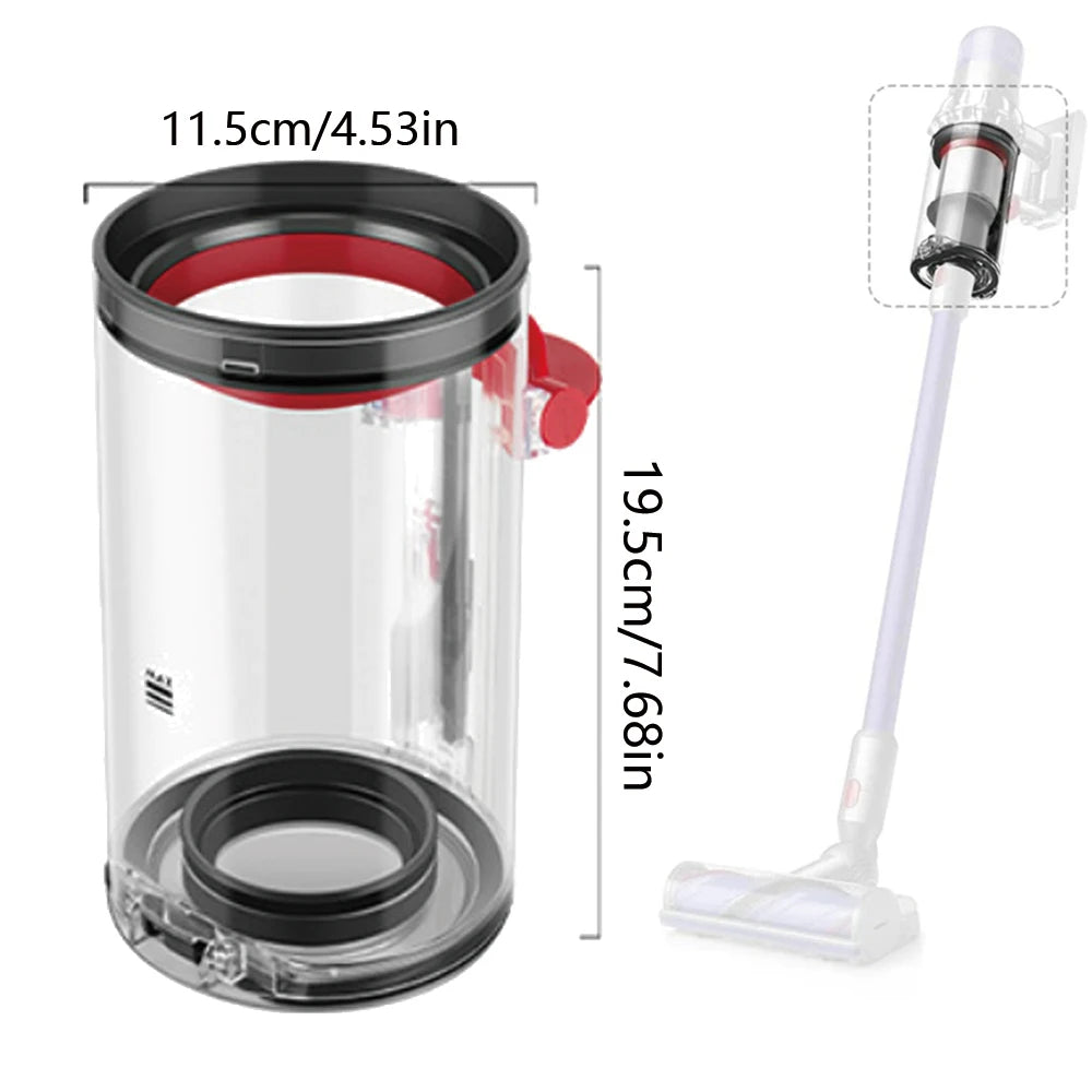 Vacuum Cleaner Large Size Dust Bin with HEPA Filter, Dust Bucket Replacement