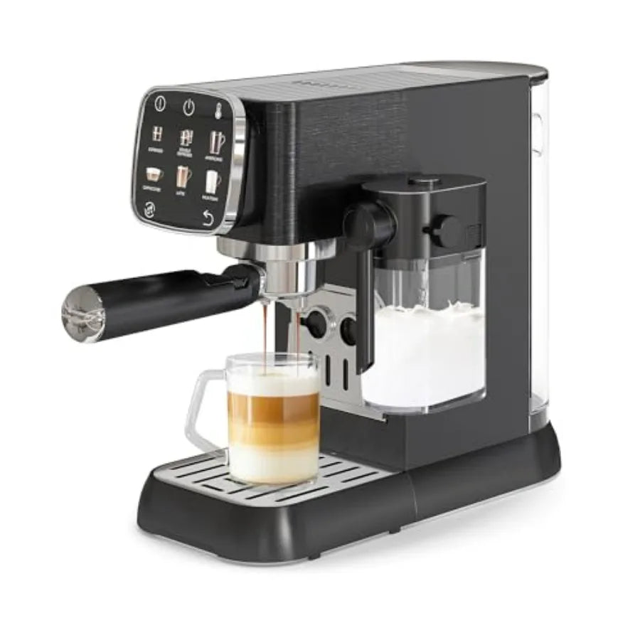 Compact 20 Bar Professional Espresso Machine with Milk Frother Coffee Machine