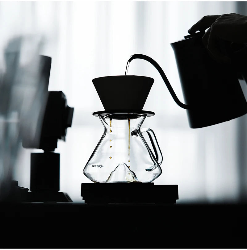 Coffee Server Glass Coffee Dripper for Home Brewing Kitchen Accessories