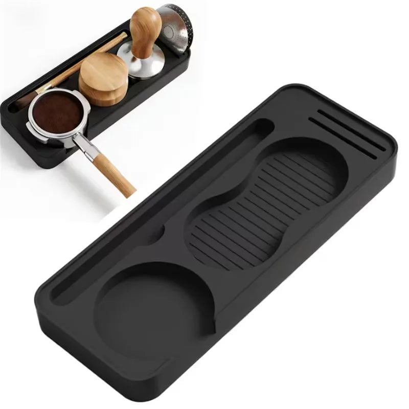 Silicone Espresso Tamping Station Non Slip Coffee Tamper Pad Multifunctional