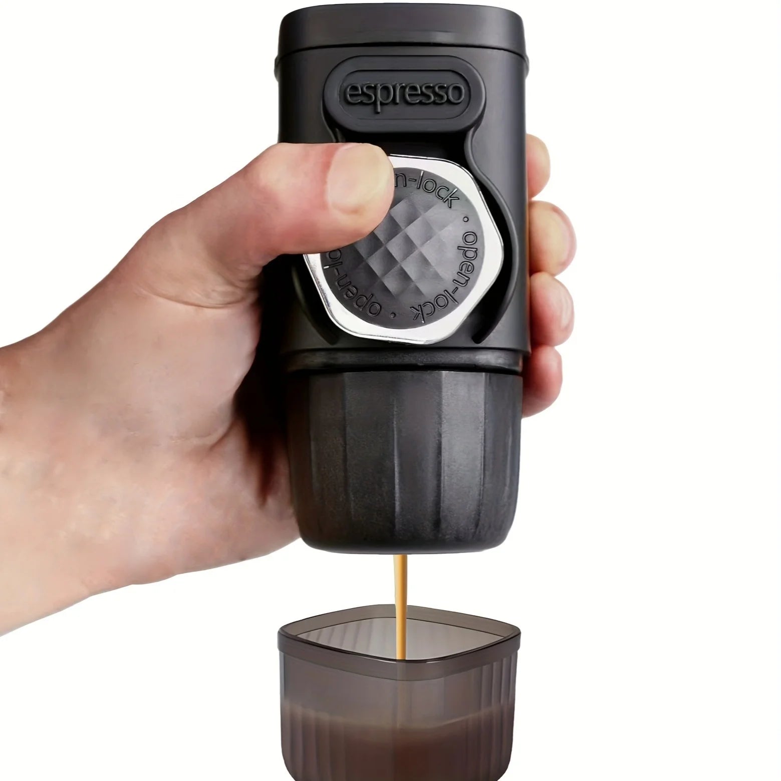 Espresso Coffee Maker Portable, Manual No Electricity Needed Compact