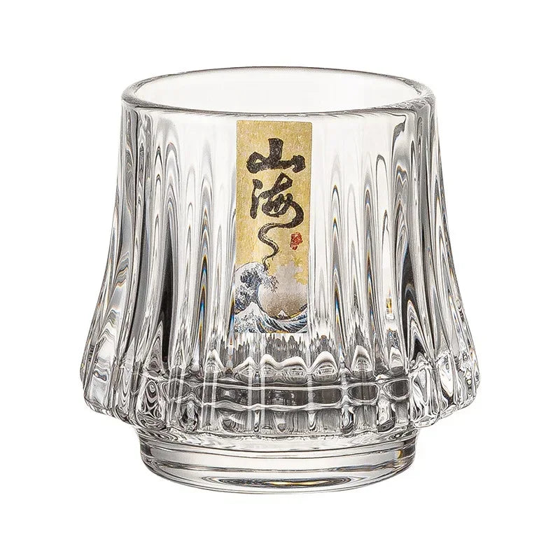 Shanhai Glass Whiskey Cup Set Shanhai Cup Household foreign wine glasses