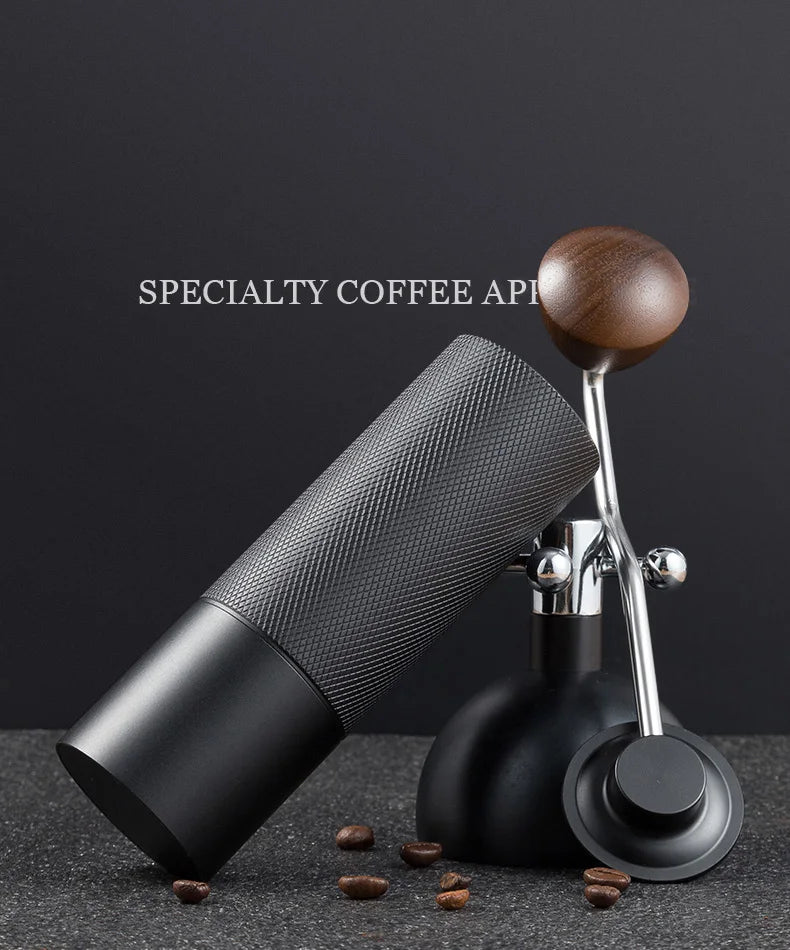 Manual Coffee Grinder Stainless Steel Conical Burr Adjustable Hand Grinder
