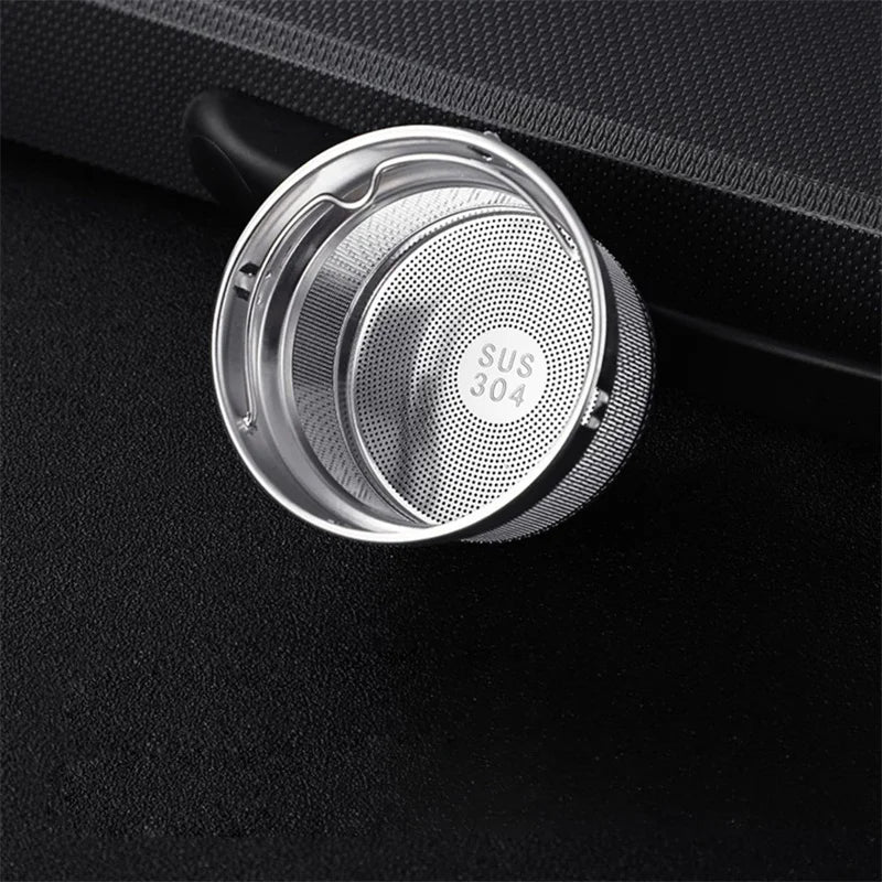 Portable 310ml Glass Water Bottle with Tea Infuser Double Wall Thermal Tea