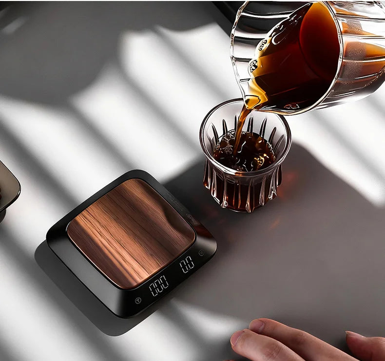 Bincoo Espresso Pour Over Smart Scale Mini Digital Coffee Scale with Timer