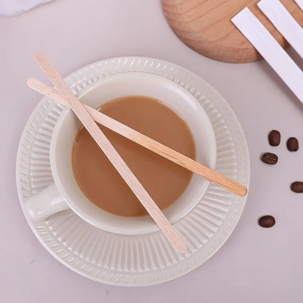 Coffee Stirrer Sticks Disposable Single Package Wooden Coffee Stirrers