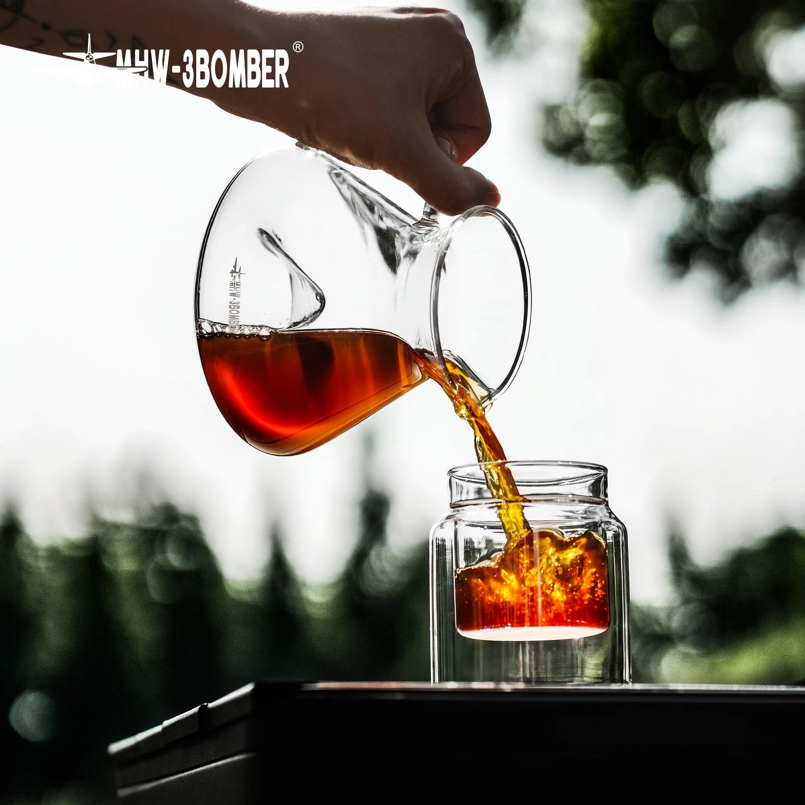 Coffee Server Glass Coffee Dripper for Home Brewing Kitchen Accessories