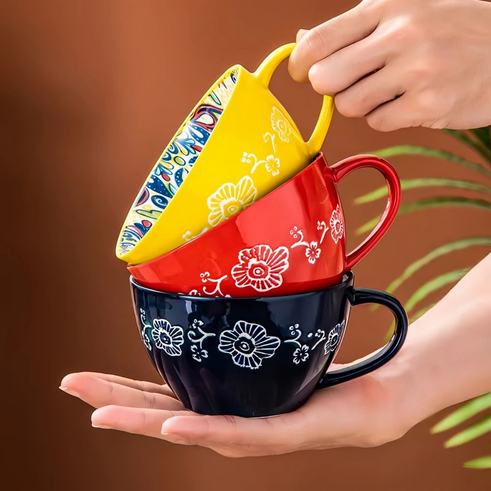 Bohemian Morning Tea Mug Ceramic Coffee Mug Husbands Sisters Funny