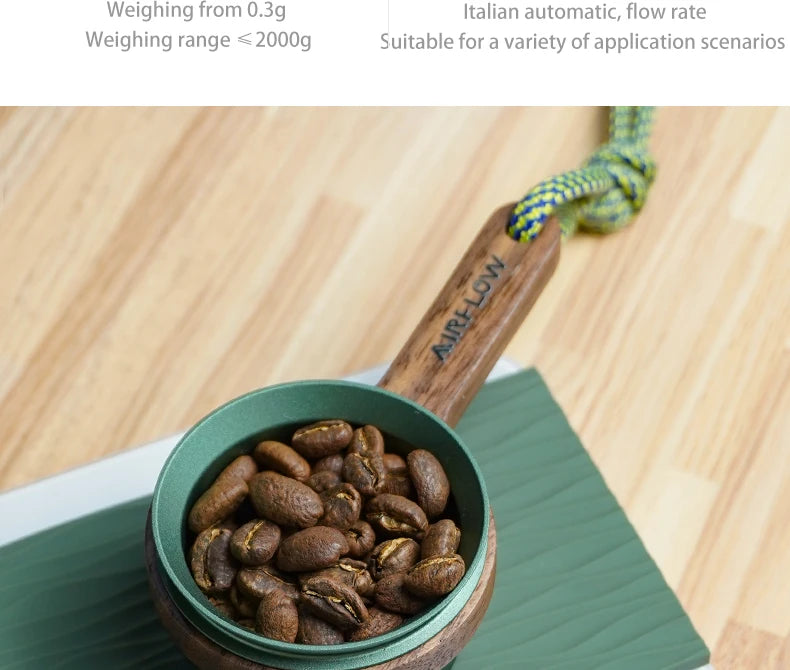AIRFLOW Coffee Scale With Timer LED Screen Espresso Precision Measures
