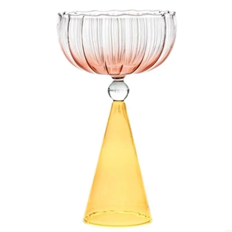 Kitchen Glasswares Colorful Cocktail Cups Creative Wine Cup Unique Flower Cup