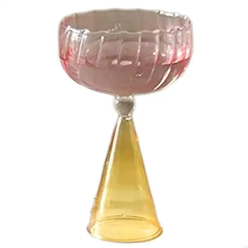 Kitchen Glasswares Colorful Cocktail Cups Creative Wine Cup Unique Flower Cup