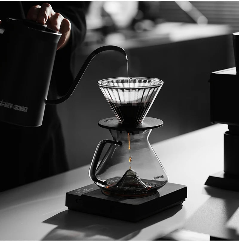 Coffee Server Glass Coffee Dripper for Home Brewing Kitchen Accessories