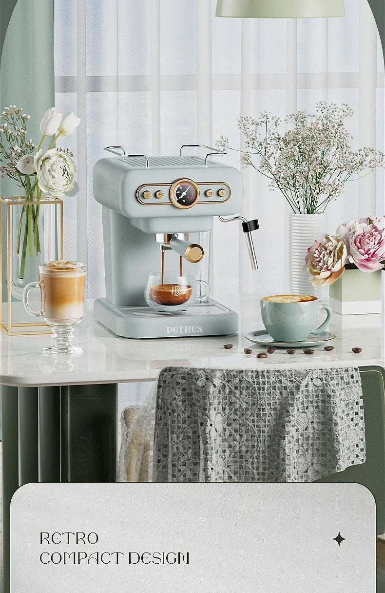 Italian coffee machine, household small fully semi-automatic concentrated