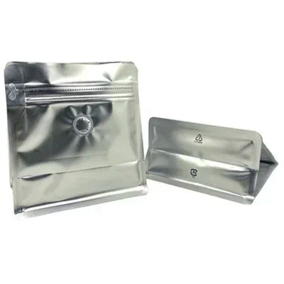 Holographic Coffee Bean Powder with ValveTea Storage Bag Mylar Packaging