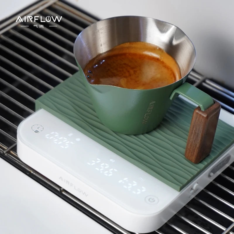 AIRFLOW Coffee Scale With Timer LED Screen Espresso Precision Measures