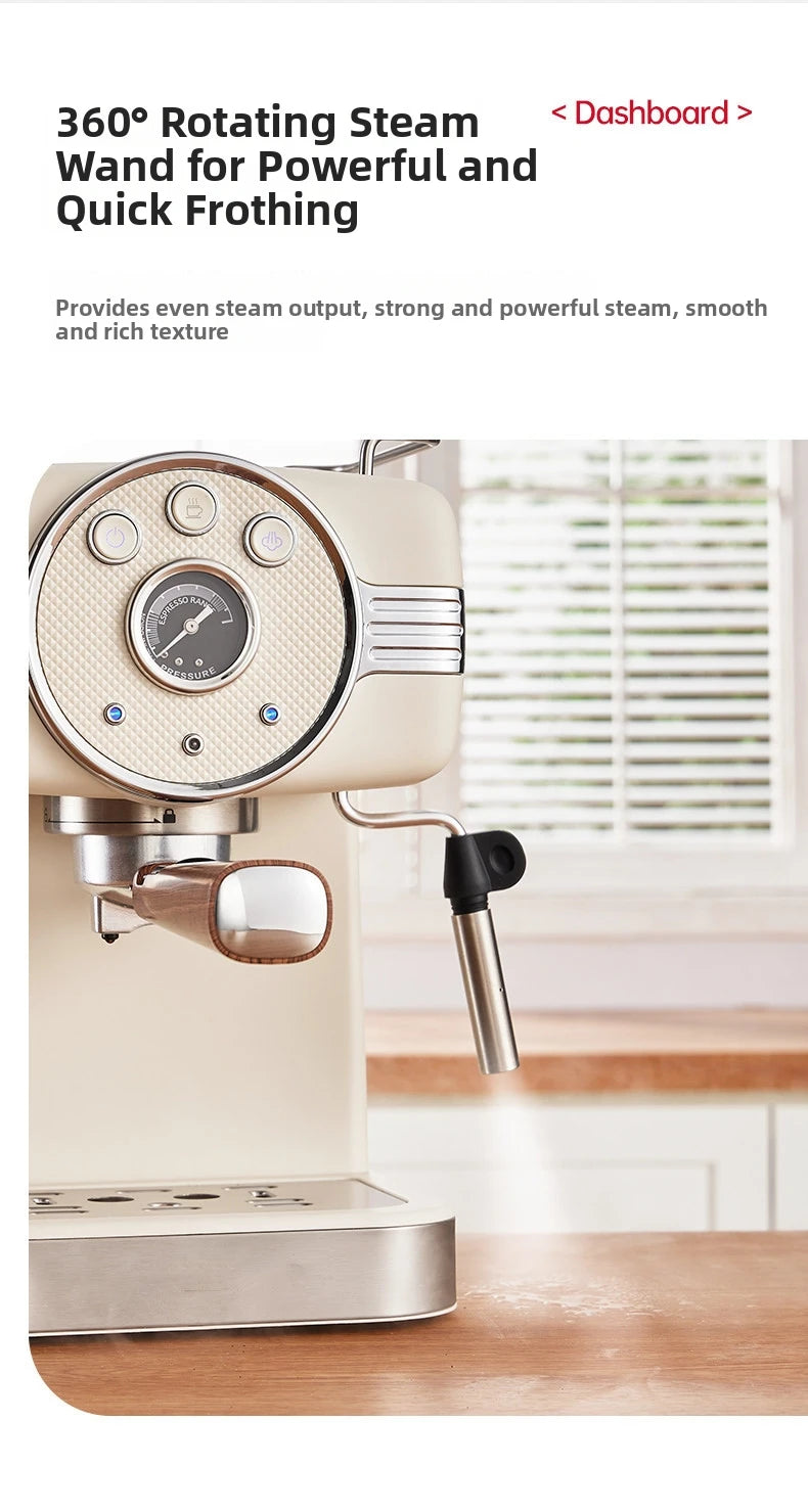 Espresso Coffee Machine Semi-Automatic Home & Office Coffee Maker Coffee