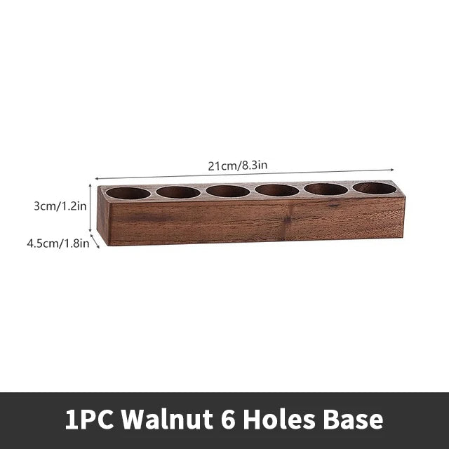 Coffee Beans Storage Container Tube Display Rack Tea Bottle Glass Single Dose