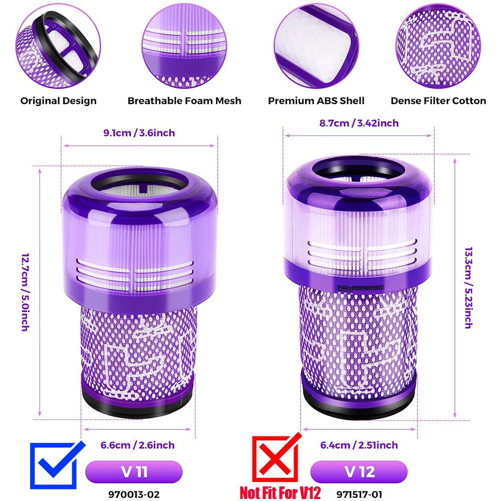 Vacuum Cleaner Large Size Dust Bin with HEPA Filter, Dust Bucket Replacement