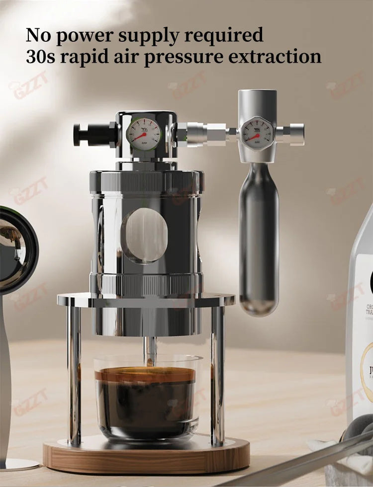 Rapid Air Pressure Extraction Air Pump Manual Camping Portable Espresso Maker