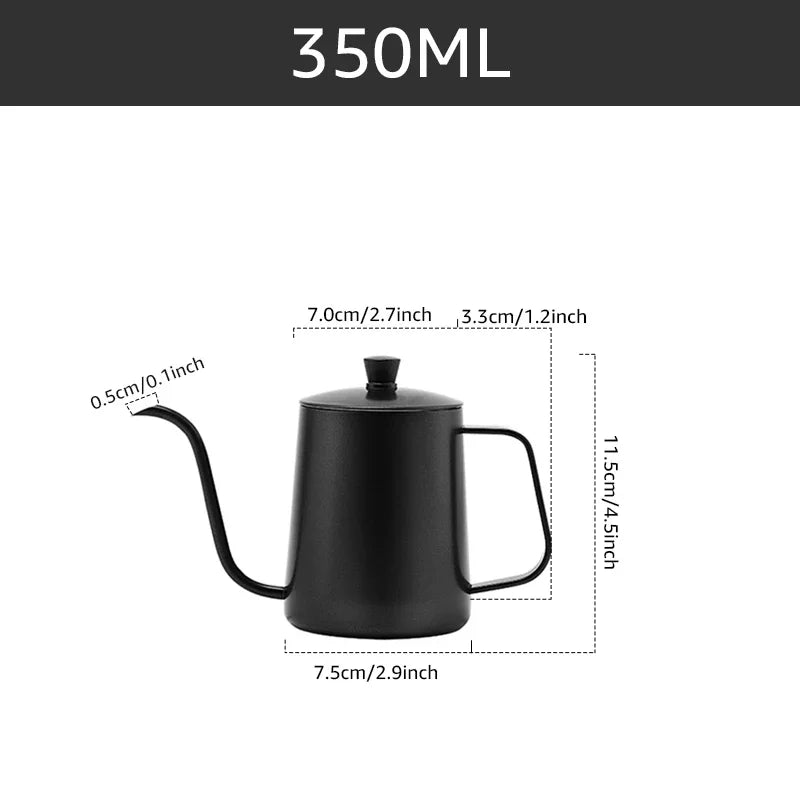 Pour Over Coffee Maker Set Glass Pot With Filter Coffee Dripper Brewer