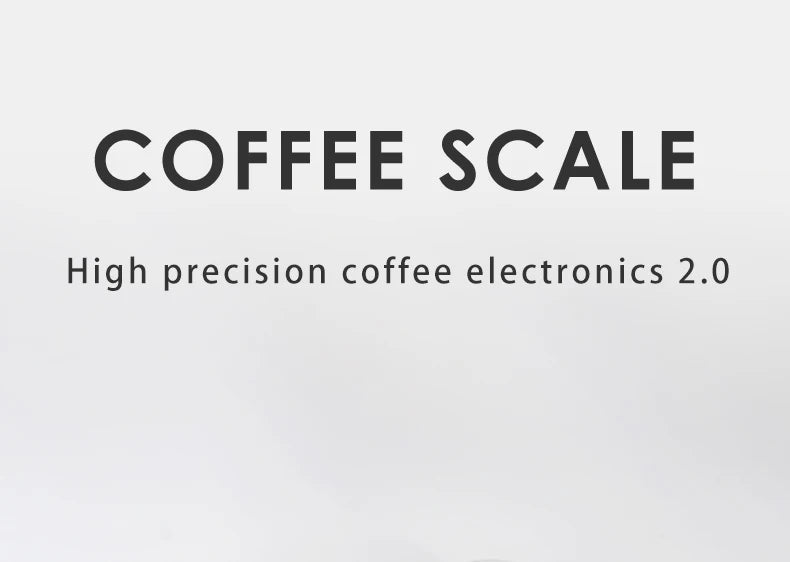 AIRFLOW Coffee Scale With Timer LED Screen Espresso Precision Measures