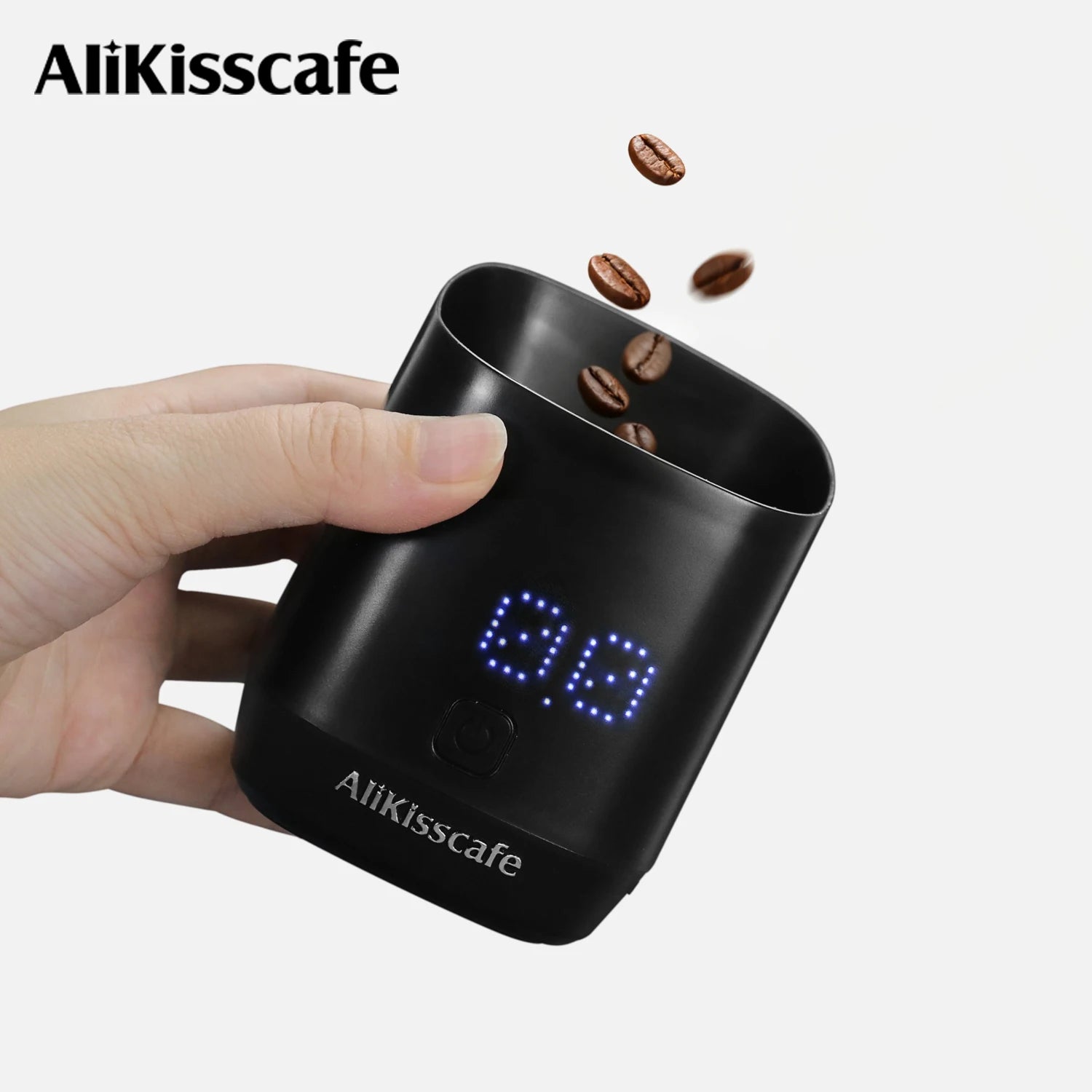AliKisscafe Digital Dosing Cup Coffee Scale Display Tray Precise Scale Cup