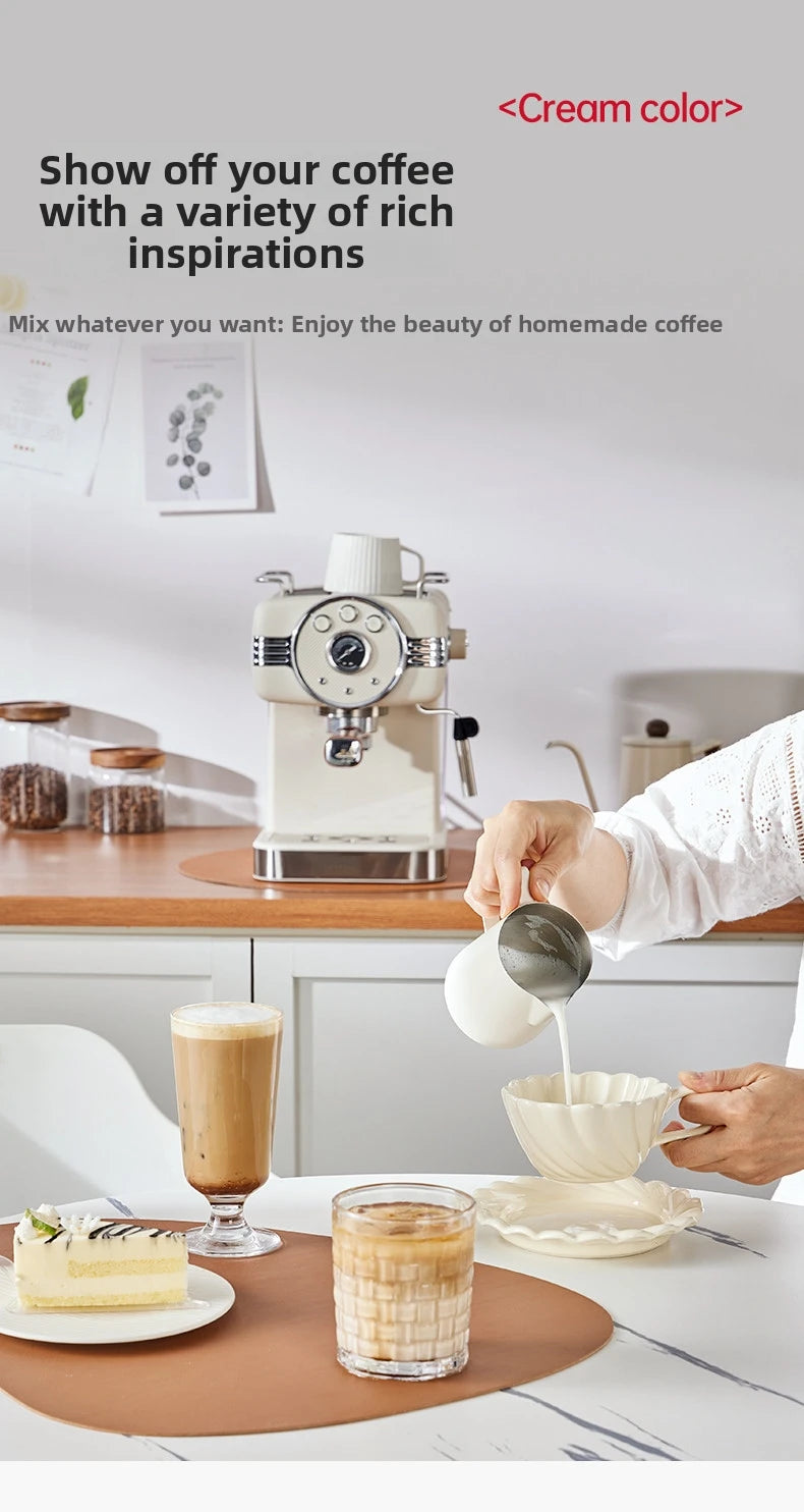 Espresso Coffee Machine Semi-Automatic Home & Office Coffee Maker Coffee